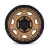 17" Black Rhino BR018 Voyager Matte Bronze Matte Black Lip 17x8.5 6x5.5 -10mm