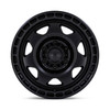 17" Black Rhino BR018 Voyager Matte Black 17x8.5 Wheel 6x5.5 0mm Truck Rim