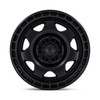 Set 4 17" Black Rhino BR018 Voyager Matte Black 17x8.5 Wheels 5x5 0mm Truck Rims