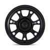 17" Black Rhino BR017 Etosha Matte Black 17x8.5 Wheel 5x5 -10mm Lifted Truck Rim