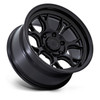 17" Black Rhino BR017 Etosha Matte Black 17x8.5 Wheel 5x5 -10mm For Jeep Rim