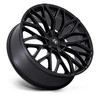 Set 4 22" Asanti Black AB050 Mogul 6 Matte Black 22x9.5 Wheels 6x135 25mm Rims