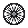 24" Asanti Black AB049 Premier Gloss Black 24x10 Wheel 6x135 6x5.5 30mm Rim