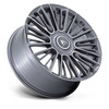 24" Asanti Black AB049 Premier Anthracite Brushed 24x10 Wheel 5x112 5x120 20mm