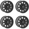 Set 4 16" Pro Comp PA32 Bandido Flat Black 16x8 Wheels 6x5.5 0mm Truck Rims