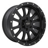 17" Pro Comp PA44 Syndrome Satin Black 17x9 Wheel 6x5.5 -6mm Lifted Truck Rim