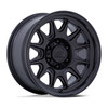 Set 4 17" Pro Comp PA200 Pulse Matte Black 17x8.5 Wheels 6x5.5 0mm Truck Rims