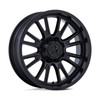 20" MSA Offroad Wheels M51 Thunderlips Matte Black 20x7 Wheel 5x4.5 0mm Rim