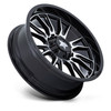 20" MSA Offroad Wheels M51 Thunderlips Gloss Black Machined 20x7 Wheel 5x4.5 0mm