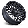 Set 4 MSA Offroad M50 Clubber 14x7 4x137 4x156 Black DDT Wheels 14" 10mm Rims