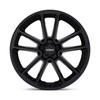 Rotiform R194 BTL 21x9 5x120 Matte Black Cap Inside Spoke Details Wheel 21" 15mm