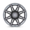 Set 4 Fuel FC403 Burn 20x10 5x5 Platinum Chrome Lip Wheels 20" -18mm For Jeep