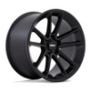 Rotiform  R194 Btl 21x10.5 5x4.5 Matte Black Cap Inside Spoke Wheel 21" 45