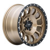 17" Pro Comp PA34 Rockwell Matte Bronze With Black Lip 17x8.5 Wheel 6x135 0mm