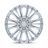 24" Performance Replicas PR223 Chrome Plated 24x10 6x5.5 28mm Truck Suv Wheel