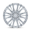 Set 4 24" Performance Replicas PR223 Chrome Plated 24x10 Wheels 6x5.5 28mm Rims