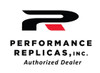 24" Performance Replicas PR223 Gloss Black Milled Red 24x10 Wheel 6x5.5 28mm Rim