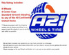 Set 4 22" Axe Wheels Artemis Chrome 22x12 Wheels 6x135 6x5.5 -44mm Lifted Rims