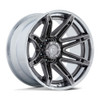 Set 4 Fuel FC401 Brawl 22x12 8x170 Platinum Chrome Lip Wheels 22" -44mm For Ford
