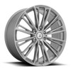 Asanti Black ABL30 Corona Truck 22x10.5 5x112 Titanium Brushed Wheel 22" 35mm