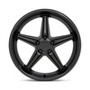 TSW Launch 19x8.5 5x120 Matte Black With Gloss Black Lip Wheel 19" 35mm Rim