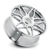 24" Dolce Luxury Verona Chrome 24x10 Wheel 6x135 6x5.5 35mm with Floating Cap