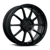 18" Katana Wheels KR07 18x8 5x4.5 40mm Wheel Matte Black Racing Rim