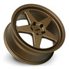 18" Katana Wheels KR03 18x8 5x4.5 40mm Wheel Matte Bronze Racing Rim