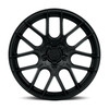 18" Katana Wheels KR04 18x8 5x100 5x4.5 40mm Wheel Matte Black Racing Rim