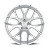 20" Dolce Performance Monza Gloss Silver Machined Face 20x8.5 Wheel 5x4.5 38mm
