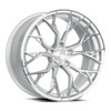 19" Dolce Performance Aria 19x8.5 5x112 28mm Gloss Silver Machined Face Wheel