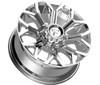 20" Fittipaldi Offroad FA21MC Mirror Coat 20x9 Wheel 6x135 6x5.5 18mm Truck Rim