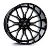 26" Axe Wheels AX6.0 Gloss Black Milled 26x14 Wheel 8x170 -76mm Lifted For Ford