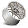 18" Motegi MR158 Tsubaki Motorsport Gold W/ Machined Lip 18x8.5 Wheel 5x100 30mm
