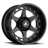 Asanti Off Road AB816 Anvil 20x10 6x5.5 Gloss Black Milled Wheel 20" -18mm Rim