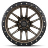 Set 4 18" Lock Offroad Krawler Bronze Matte Black Ring 18x9 Wheels 6x5.5 1mm Rim