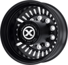ATX AO403 Roulette 22.5x8.25 10x11.25 Satin Black Milled - Rear Wheel 22.5" -168
