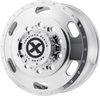 ATX AO402 Indy 24.5x8.25 10x11.25 Polished - Front Wheel 24.5" 144mm Rim