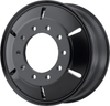 ATX AO403 Roulette 22.5x8.25 10x11.25 Satin Black Milled - Inner Wheel 22.5" 144