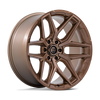 22" Fuel 1PC Flux Platinum Bronze 22x10 Wheel 8x6.5 -18mm For Chevy GMC Ram Ford