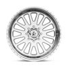 American Force AFW F20 Atom SS 20x10 6x135 Polished Wheel 20" -25mm Lifted Rim