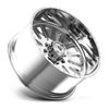 American Force AFW F20 Atom SS 20x10 6x135 Polished Wheel 20" -25mm Lifted Rim