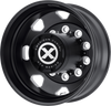 ATX AO401 Octane 22.5x8.25 10x11.25 Satin Black Milled - Rear Wheel 22.5" -168mm