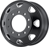 ATX AO401 Octane 24.5x8.25 10x11.25 Satin Black Milled - Inner Wheel 24.5" 144mm