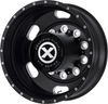 ATX AO402 Indy 22.5x8.25 10x11.25 Satin Black Milled - Rear Wheel 22.5" -167mm