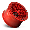 Fuel 1PC D121 Unit Beadlock 17x9 6x5.5 Candy Red Wheel 17" -15mm Rim
