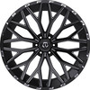 26" TIS 566BM Gloss Black Milled 26x12 Wheel 6x135 -44mm For Ford Lincoln Rim