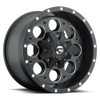 Fuel 1PC D525 Revolver 15x8 5x4.5 5x4.75 Matte Black Milled Wheel 15" -18mm Rim
