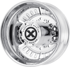 ATX AO403 Roulette 22.5x8.25 10x11.25 Polished - Rear Wheel 22.5" -168mm Rim