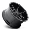 20" Fuel 1PC D575 Coupler 20x10 6x135 6x5.5 -18mm Wheel Gloss Black Lifted Rim